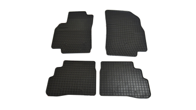 Set covorase auto din cauciuc Opel Karl 2015-, Chevrolet Spark 2015- , presuri BestAutoVest, culoare Negru, 4 buc.