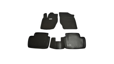 Set covorase auto din cauciuc Peugeot 307 2001- , presuri tip Tavita BestAutoVest, 4 buc.