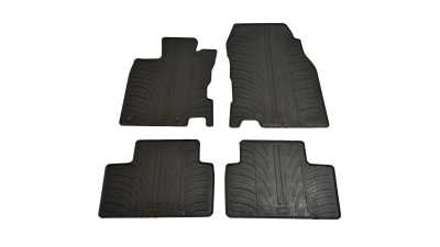 Set covorase auto din cauciuc Renault Kadjar 06.2015-, Negru, Gledring, 4buc.