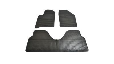 Set covorase auto din cauciuc Renault Scenic 1 1996-2003, presuri BestAutoVest, culoare Negru, 4 buc.