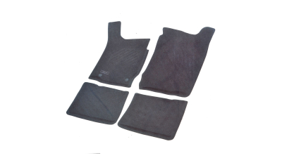 Set covorase auto din cauciuc Renault Vel Satis , presuri Originale , negre, 4 buc, 7711219899