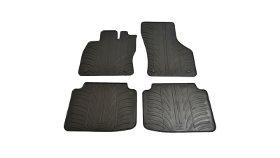 Set covorase auto din cauciuc Skoda Superb 3 04.2015-, Negru, Gledring, 4 buc.