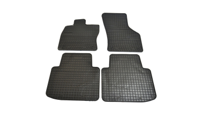 Set covorase auto din cauciuc Skoda Superb 3 2015-, presuri BestAutoVest, culoare Negru, 4 buc.