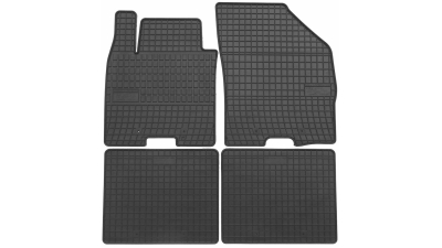 Set covorase auto din cauciuc Suzuki Baleno 2015-, presuri BestAutoVest, negre, 4 buc.