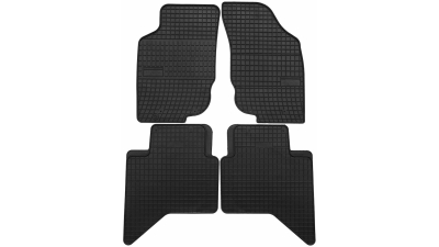 Set covorase auto din cauciuc Toyota Hilux 2005-2015, presuri BestAutoVest, negre, 4 buc.