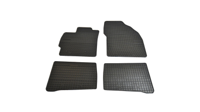 Set covorase auto din cauciuc Toyota Prius 3 2010-2015, presuri BestAutoVest, culoare Negru, 4 buc.