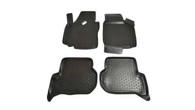 Set covorase auto din cauciuc Volkswagen Scirocco 2008- , presuri tip Tavita BestAutoVest, 4 buc.