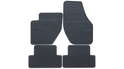 Set covorase auto din cauciuc Volvo V40/V40 Cross Country 2012-2019, presuri BestAutoVest, negre, 4 buc.
