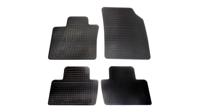 Set covorase auto din cauciuc Volvo XC90 2015-, presuri BestAutoVest, negre, 4 buc