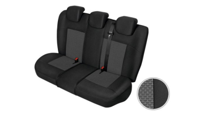 Set huse scaun model Apollo Negru marime L-XL, Spate set huse auto Kegel 