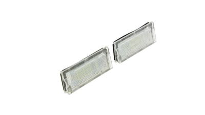 Set lampa numar BMW Seria 3 (E46), COUPE/Sedan; COMPACT, 1999-06.2005; partea stanga+dreapta, cu bec LED CAN-BUS