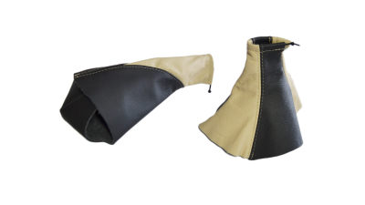 Set Manson schimbator + Manson frana mana Opel Vectra C 2002-2006, set burduf, husa piele negru+bej 