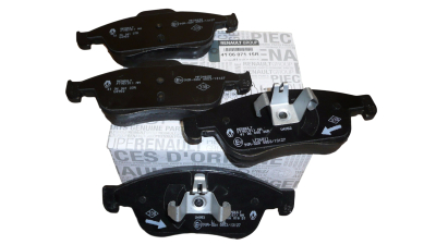 Set Placute Frana Fata Dacia Dokker, Duster 2010-2017, Lodgy, Renault Captur, Fluence, Megane III 2008-2016; Scenic III 2009-2016; Grand Scenic 3, Scenic 3;, 410607115R,  piesa originala OE