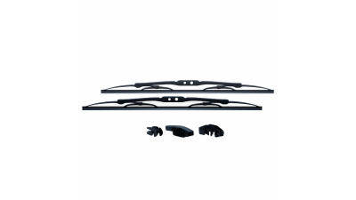 Set stergatoare auto Blario 400mm 16 inch model universal din metal pentru parbriz si luneta , 2 buc.