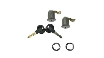 Set yale inchidere Citroen Berlingo 1996-2008, Xsara 1997-2005, Xsara Picasso 1999-2010, Peugeot Partner 1996-2002, cu chei, cu 2 butuci blocare usa, stanga/dreapta, usa fata,
