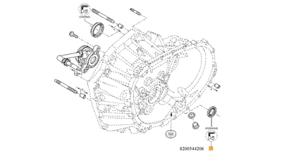 Simering Arbore Primar Cutie Viteze 42x24.5x6mm Dacia Logan, Sandero NISSAN CUBE INTERSTAR JUKE NOTE PRIMASTAR QASHQAI TIIDA X-TRAIL RENAULT AVANTIME CLIO ESPACE FLUENCE KANGOO LAGUNA MASTER MEGANE MODUS SAFRANE SCENIC TRAFIC VEL SUZUKI IGNIS, 8200544206,