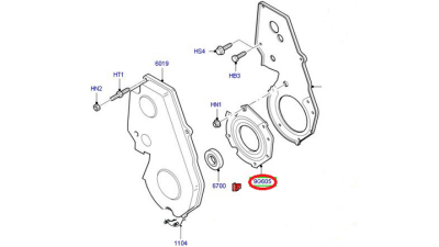 Simering Pompa Injectie Ford C-Max, Mondeo, Focus 1.8d 10.98-