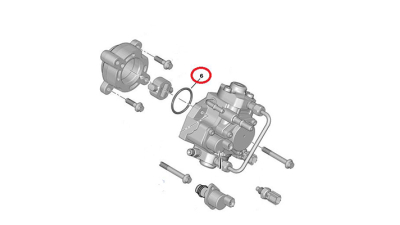 Simering Pompa Injectie Peugeot 192551