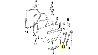 Sina Fixare Vw 1K6833299J