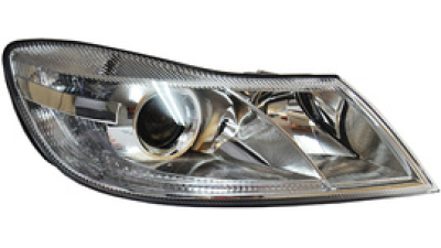 Far Skoda Octavia 2 (1Z3/1Z5) 10.2008-12.2013 HELLA partea Dreapta cu tip bec H1+H7 fara inscriptie Octavia