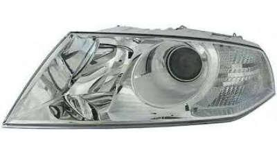 Far Skoda Octavia 2 LB 06.2004-08.2008/Combi 04.2005-02.2008 VISTEON partea Stanga tip bec H1+H7, cu lupa