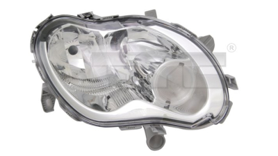 Far Smart ForTwo/CITY Coupe/Cabrio (MC01) 03.2000-12.2006 TYC partea Dreapta, tip bec H7+H7