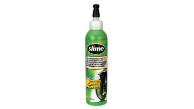 Solutie Anti-Pana Slime 237ml pentru anvelope motociclete fara camera lichid reparatie pana instant motociclete