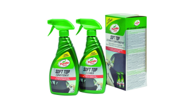 Solutie curatare si intretinere Soft-Top Turtle Wax Soft top Cabrio system 500+500 ml