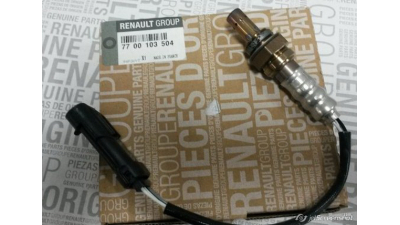 Sonda Lambda Dupa Catalizator 4 fire, 150mm DACIA DUSTER, LOGAN 1, LOGAN EXPRESS, LOGAN MCV, SANDERO 2008-2012, SOLENZA, SUPERNOVA; RENAULT CLIO II, KANGOO, MEGANE I motorizari 1.4/1.4LPG/1.6, 7700103504,  piesa originala OE