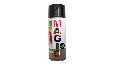 Spray vopsea MAGIC Negru metalizat 676 , 400 ml.