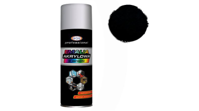 Spray vopsea Negru RAL 9005 400ML Wesco
