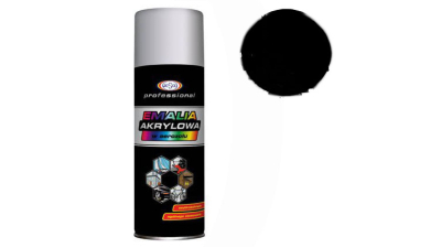 Spray vopsea Negru RAL 9005MAT 400ML Wesco