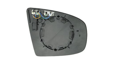 Sticla Oglinda Stanga Bmw X5 E70 , X6 E71 , E72 ; Geam - original cu unghi mort ;  51167174981 cu 4 pini