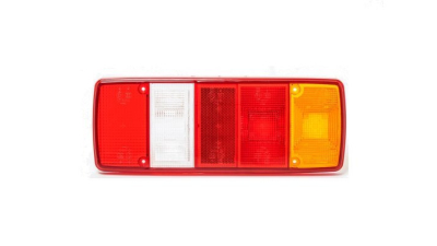 Sticla stop spate dispersor lampa VW LT 28/31/35 1975-1996; Mercedes 1013-3850 1973-1988 ; Man L2000 1993- M2000 1996-; M90/F90 1986- F8/F9 1980- ; partea Dreapta/ Stanga ; 334x122x76mm
