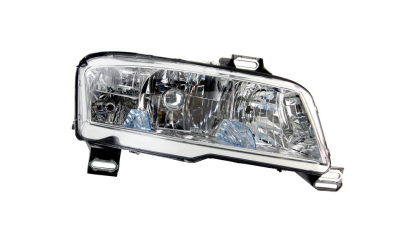 Far Fiat Stilo 01.2001- 03.2007, model in 3 usi, Depo partea Dreapta tip bec H1+H1+H7 electric fara motoras