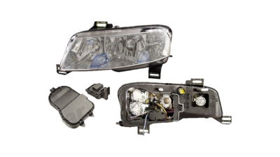 Far Fiat Stilo 01.2001-03.2007, model in 5usi/ Combi, CARELLO partea Stanga tip bec H1+H1+H7 electric cu motoras