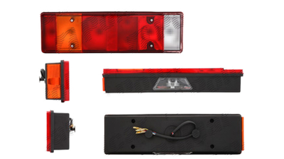 Stop lampa spate remorca 7 functii cu cablu, 467x131x84mm