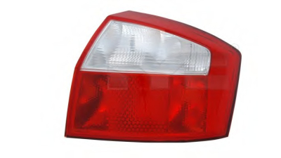 Stop spate lampa Audi A4 (B6) Sedan 11.2000-11.2004; TYC 11-0468-01-2, partea stanga, fara suport becuri