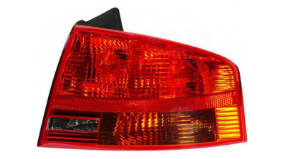Stop spate lampa Audi A4 (B7) Sedan 11.2004-03.2008 TYC partea Stanga, parte exterioara fara suport becuri