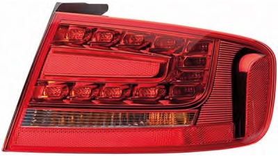 Stop spate lampa Audi A4/S4 (B8) Sedan 11.2007-10.2011 HELLA partea Stanga exterior cu suport becuri cu LED