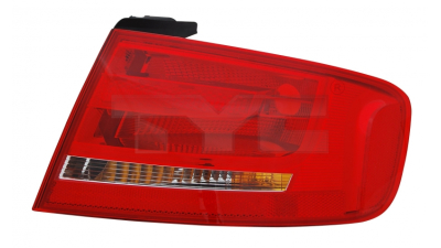 Stop spate lampa Audi A4/S4 (B8) Sedan 11.2007-10.2011 TYC, spate, fara suport bec , exterior, partea dreapta 8K5945096D
