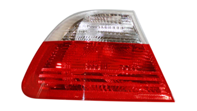 Stop spate lampa Bmw Seria 3 (E46) Coupe/Cabrio 05.1999-03.2003 TYC partea Dreapta exterior, rosu-alb