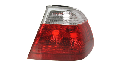 Stop spate lampa Bmw Seria 3 E46 SEDAN 06.1998-09.2001 BestAutoVest partea Dreapta, partea exterioara, fara suport becuri, rosu-alb