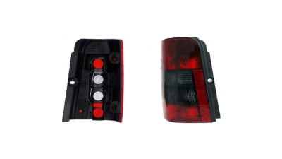 Stop spate lampa Citroen BERLINGO 1996-2008; Peugeot PARTNER (G_) 07.1996-03.2008, pentru modele cu 2 usi spate, fara suport becuri, TYC partea Stanga
