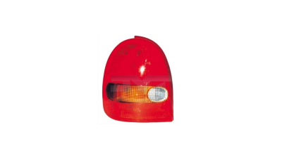 Stop spate lampa Opel Corsa B, 01.93-10.01 3 Usi, spate, omologare ECE, cu suport bec, 1222025; 122225; 90444141, Stanga