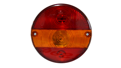 Lampa auto BestAutoVest pentru remorca rotunda stanga/dreapta cu lampa numar 12/24V , 140mm , 1 buc.