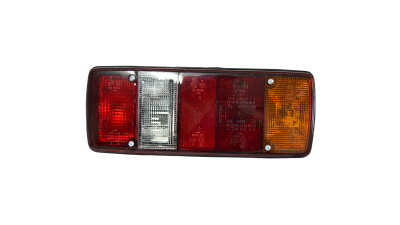 Stop spate lampa spate Mann L2000 1993- M90 F90, Mercedes 1013-3850 1973-1988, VW LT 1975-1996, BestAutoVest partea dreapta 334x122x76mm cu 5 functii cu lampa numar , universala