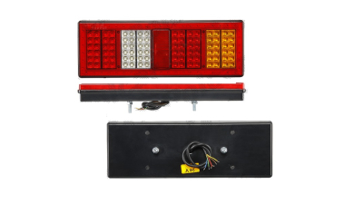 Stop spate lampa Universal, spate, omologare ECE, 24V, 375x130x40mm, led, cu luminade de mers inapoi,, Stanga , Dreapta