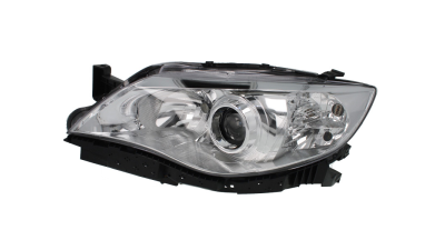 Far Subaru Impreza 09.2007-12.2012 DEPO partea Stanga electric fara motoras tip bec H7+HB3 , culoare rama crom