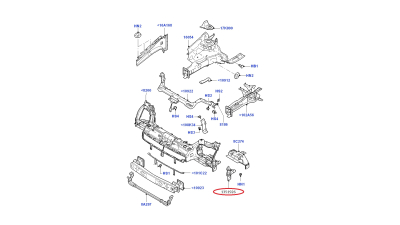 Suport Bara Fata Stanga Ford 1351926